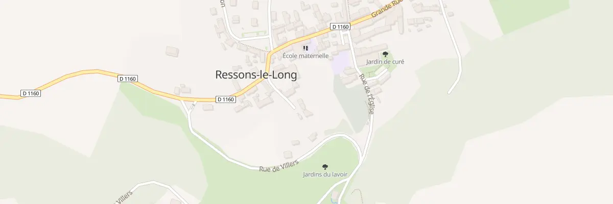 Plan du 5 Rle des Verriers à Ressons-le-Long
