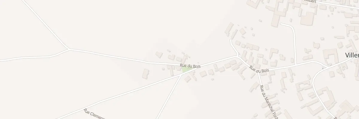 Plan du 20A Rue du Bois à Villers-Guislain