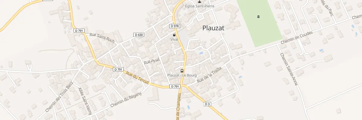 Plan du 66 Av Guyot Dessaigne à Plauzat
