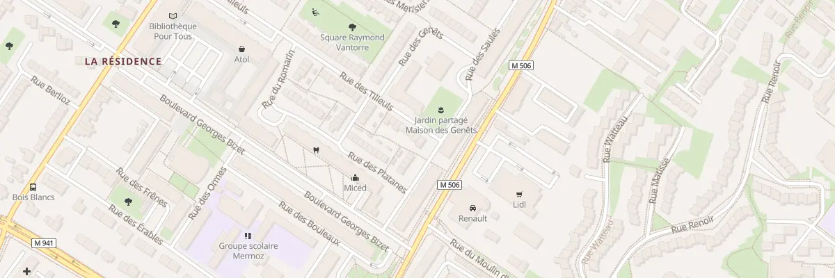 Plan du 44 Rue des Tilleuls à Villeneuve-d’Ascq
