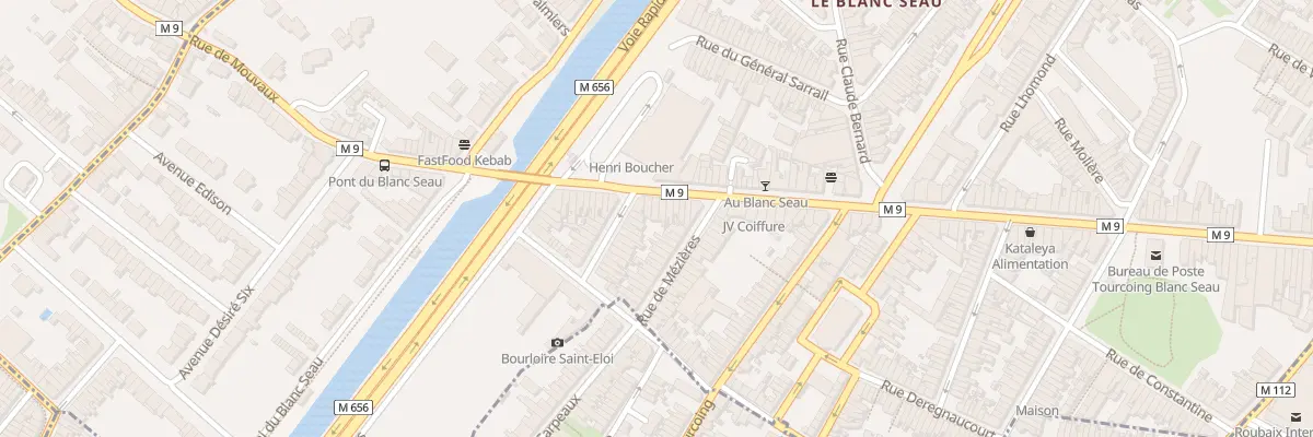 Plan du 48 Rue de Mouvaux à Tourcoing