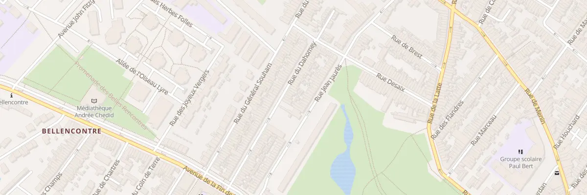 Plan du 80 Rue du Dahomey à Tourcoing