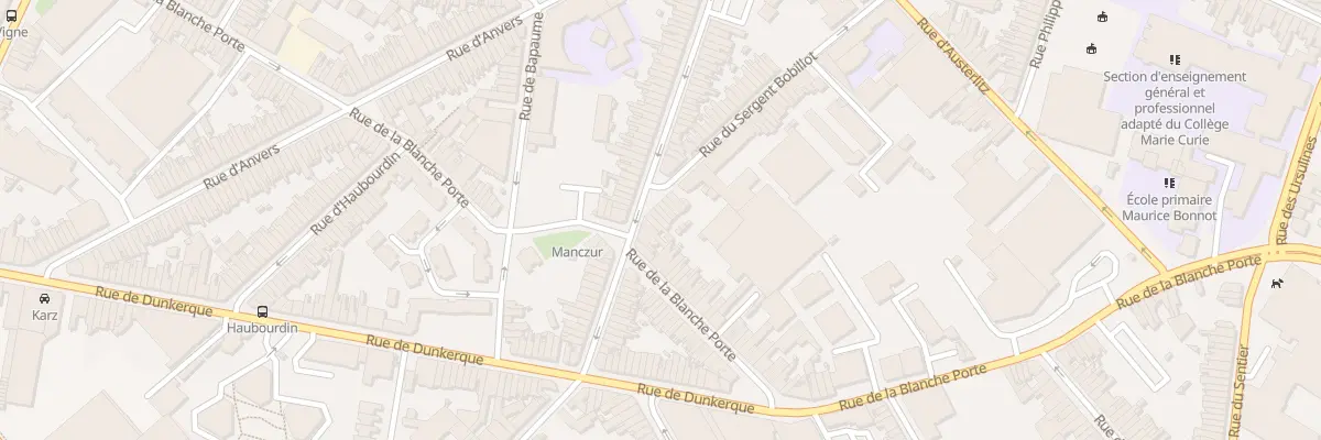 Plan du 79 Rue du Sergent Bobillot à Tourcoing