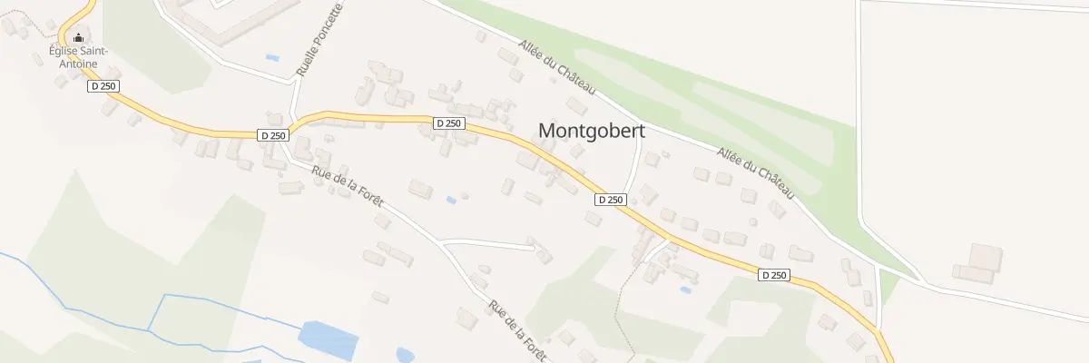 Plan du 20 Rte des Bauves à Montgobert