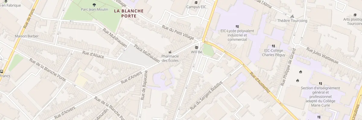 Plan du 17 Rue d’ Anvers à Tourcoing