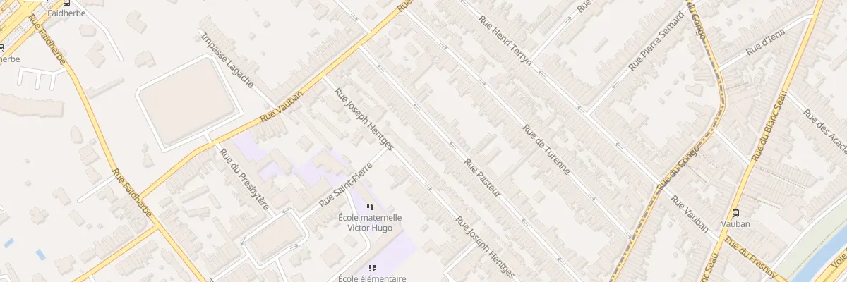 Plan du 56 Rue Pasteur à Mouvaux