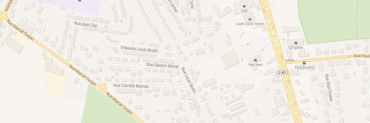 Plan du 26 Rue Louis Bodin à Varennes-Vauzelles