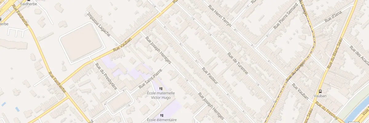 Plan du 58 Rue Pasteur à Mouvaux