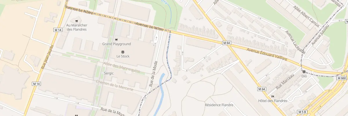 Plan du 43 Rue du Château à Croix