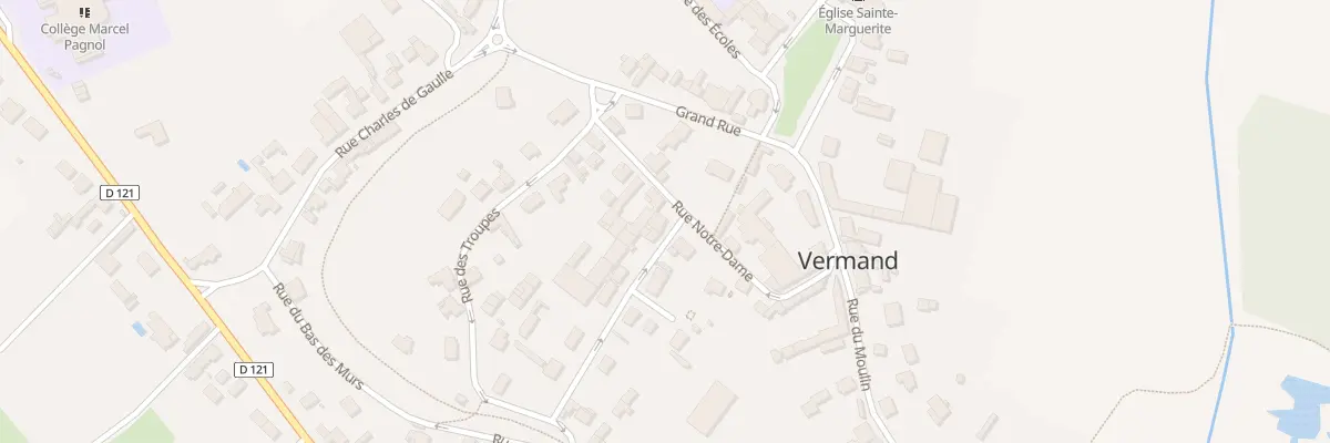Plan du 11 Rle du Cran des Murs à Vermand