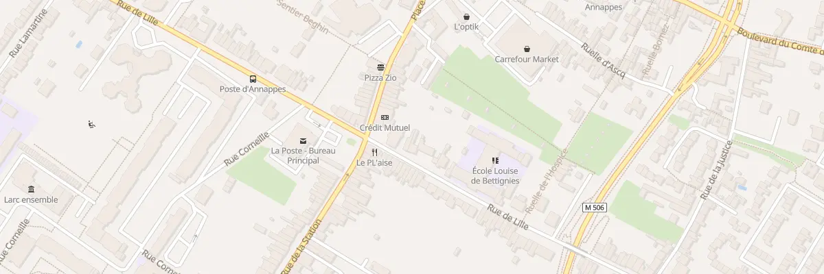 Plan du 66 Rue de Lille à Villeneuve-d’Ascq