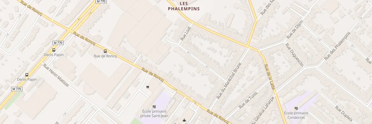 Plan du 51 Rue d’ Alexandrie à Tourcoing