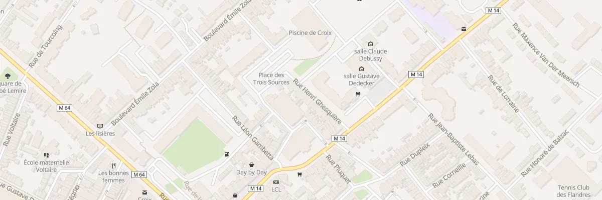 Plan du 19 Rue Henri Ghesquière à Croix