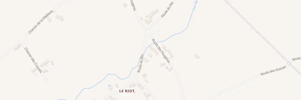 Plan du 257 Rte des Fougères à Chantenay-Saint-Imbert
