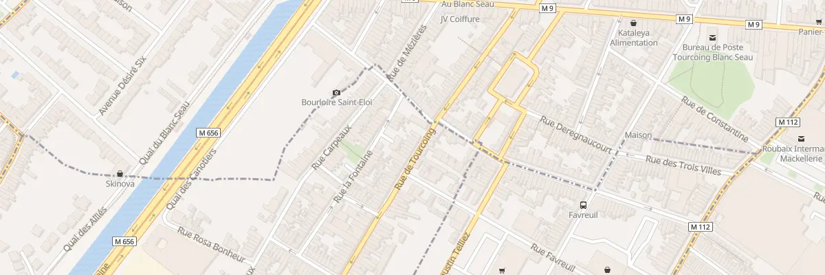 Plan du 241 Rue de Tourcoing à Wasquehal