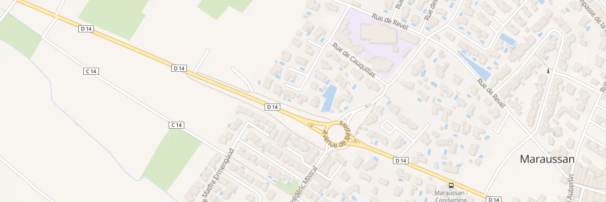Plan du 165 Rue de l’Armagassal à Maraussan