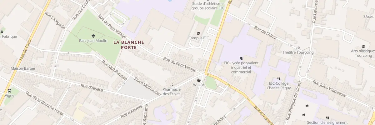 Plan du 16 Rue du Petit Village à Tourcoing