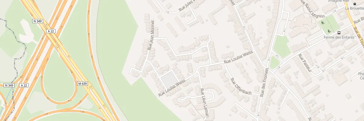 Plan du 9 Rue de Strasbourg à Neuville-en-Ferrain