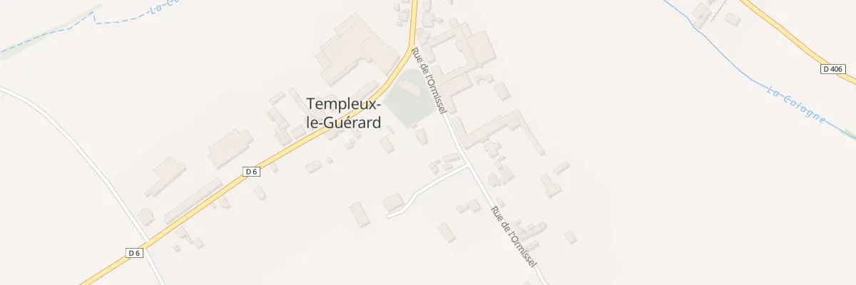 Plan du 2 Rue de l’Ormissel à Templeux-le-Guérard