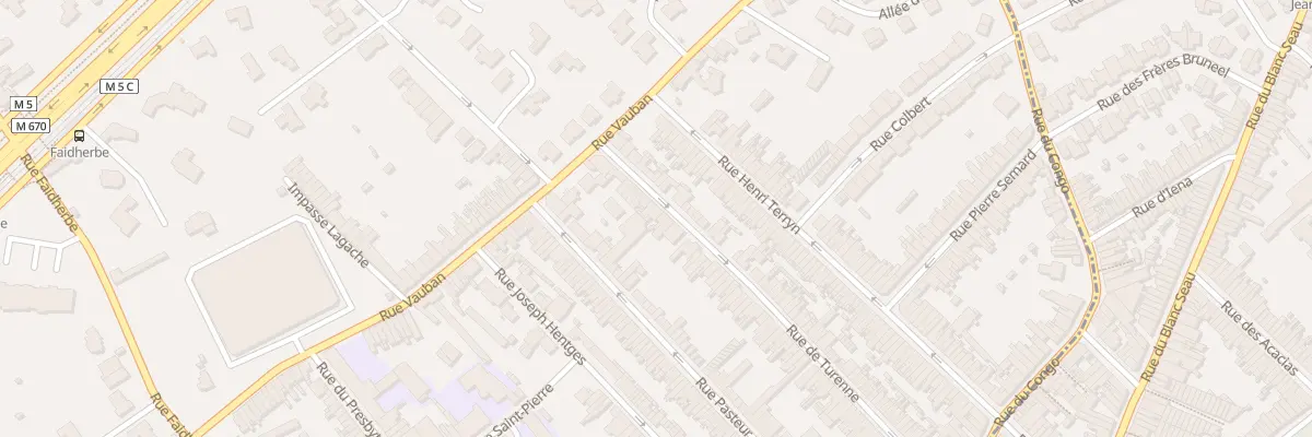 Plan du 20 Rue de Turenne à Mouvaux