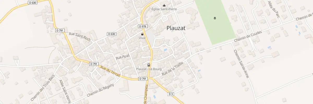 Plan du 41 Av Guyot Dessaigne à Plauzat