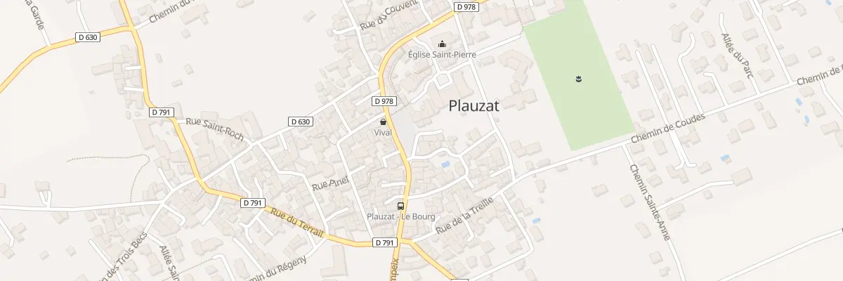 Plan du 3 Ptr Petite Rue des Fosses à Plauzat