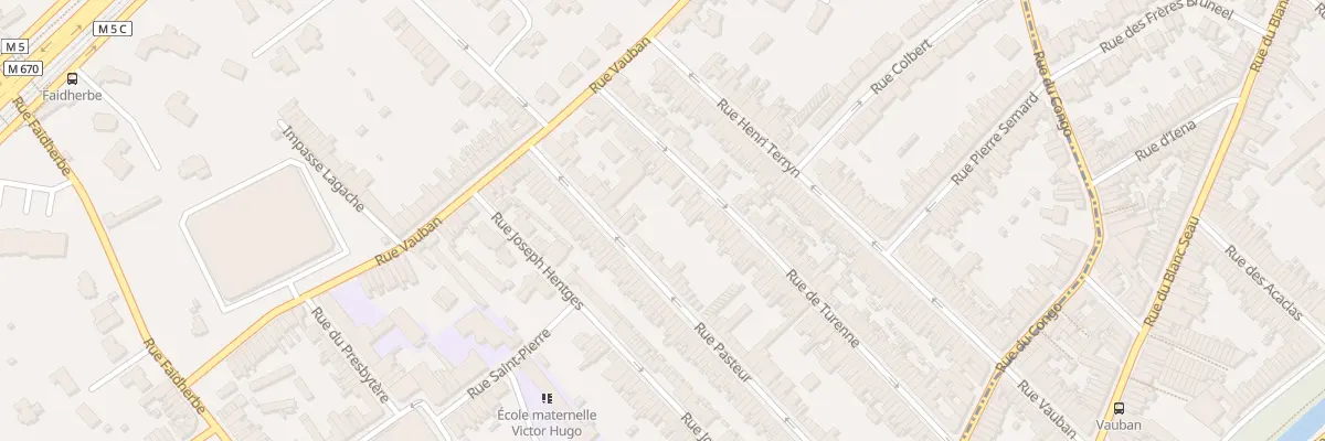 Plan du 30 Rue de Turenne à Mouvaux