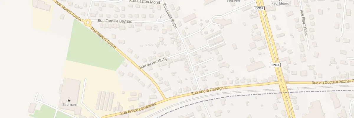 Plan du 1B Rue du Pre du Ry à Varennes-Vauzelles