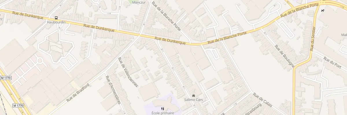 Plan du 43 Rue d’ Angleterre à Tourcoing