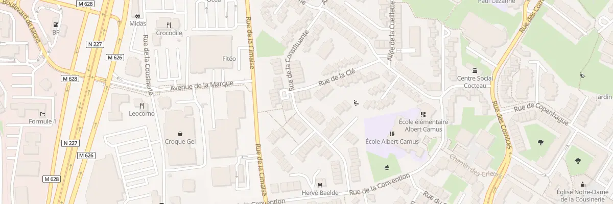 Plan du 29 Rue de la Cle à Villeneuve-d’Ascq