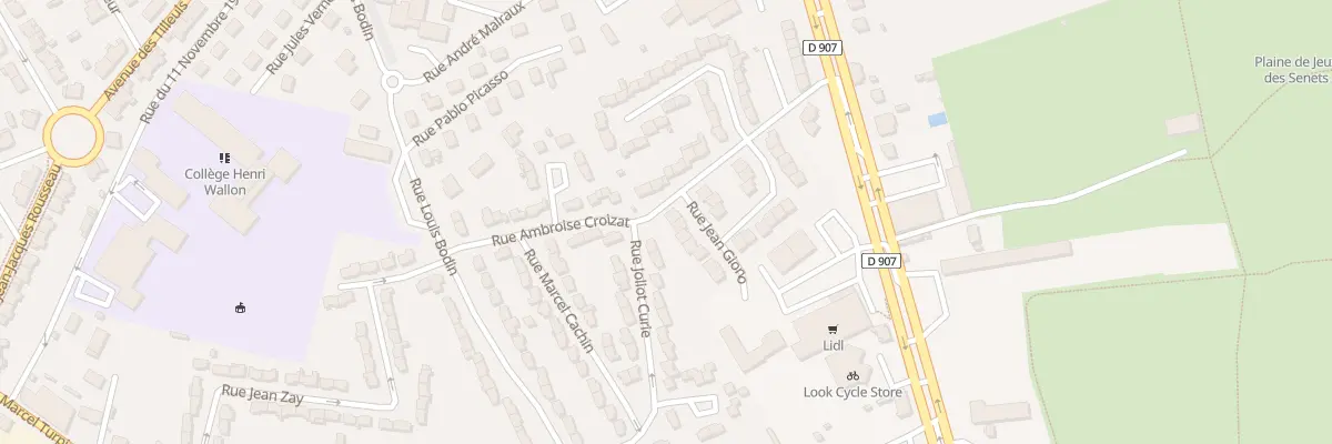 Plan du 2 Rue Jean Giono à Varennes-Vauzelles