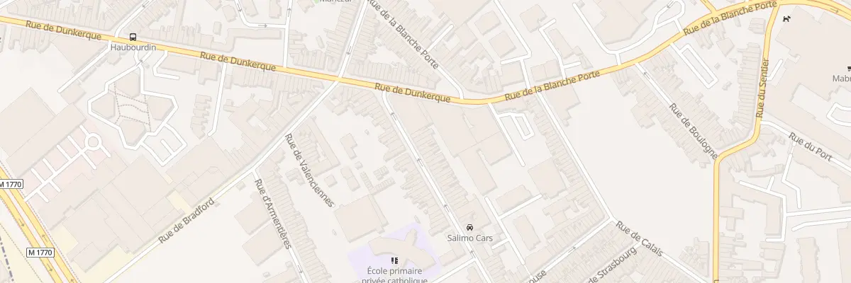 Plan du 47 Rue d’ Angleterre à Tourcoing