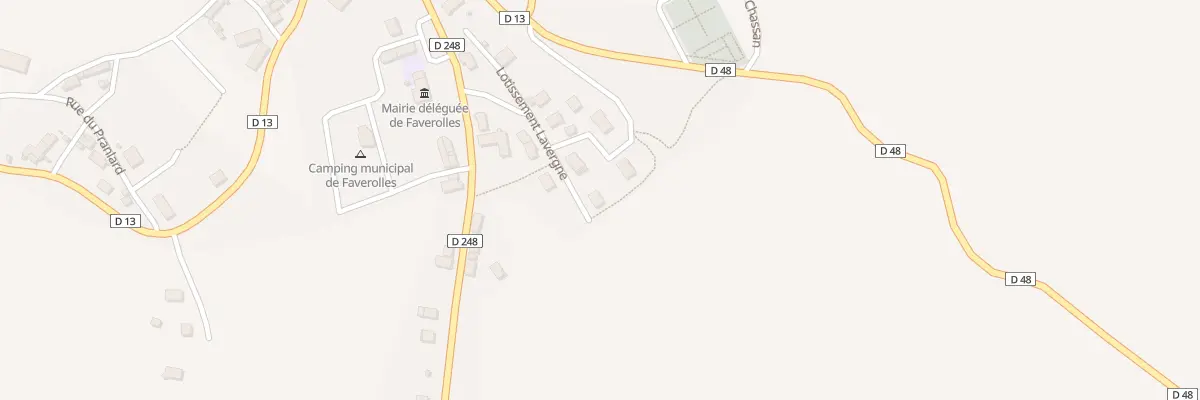 Plan du 11 Le Bourg Faverolles à Val d’Arcomie