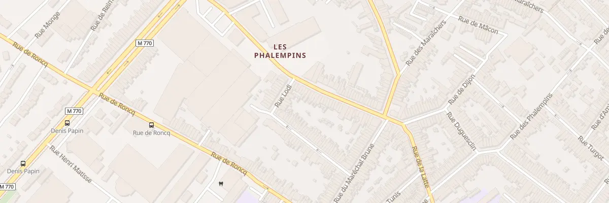 Plan du 47 Rue Racine à Tourcoing