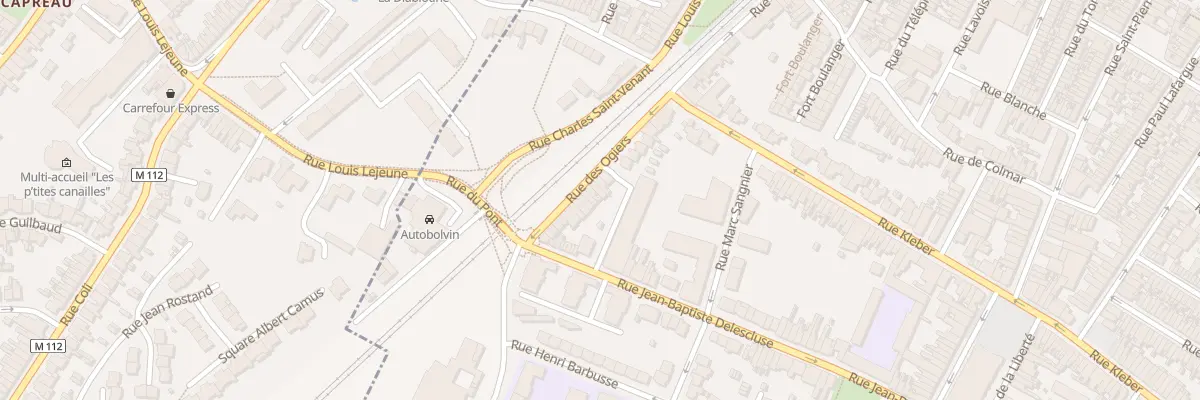 Plan du 406 Rue des Ogiers à Croix