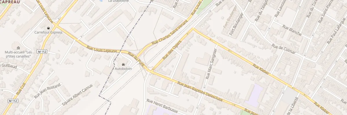 Plan du 408 Rue des Ogiers à Croix