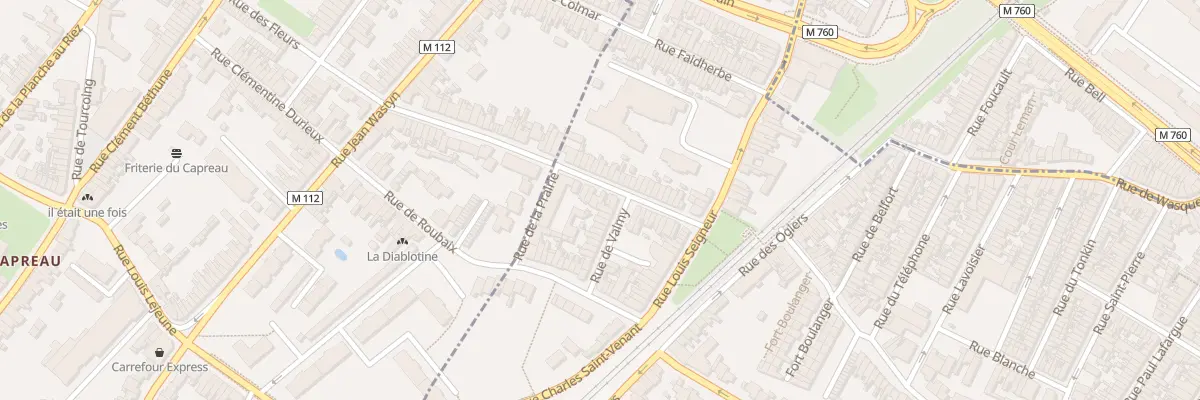 Plan du 19B Rue de Mulhouse à Croix