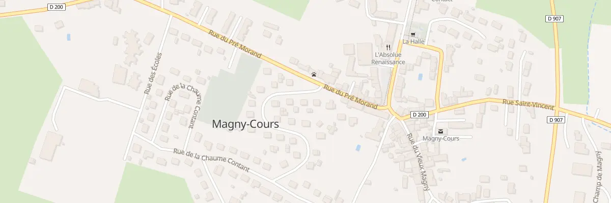 Plan du 6 Rue des Chalets du Soleil à Magny-Cours