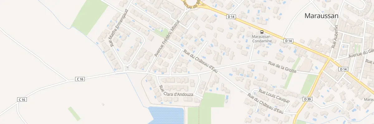 Plan du 339 Rue du Chateau d’Eau à Maraussan