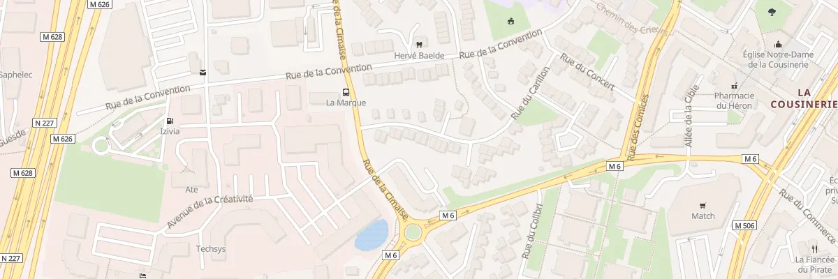 Plan du 14 Rue du Carillon à Villeneuve-d’Ascq