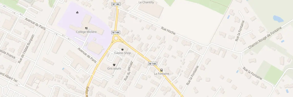 Plan du 93 Rue du Recueil à Villeneuve-d’Ascq