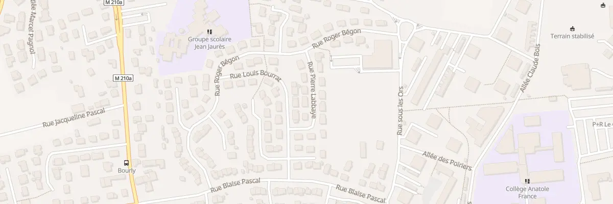 Plan du 8 Rue Pierre Labbaye à Gerzat