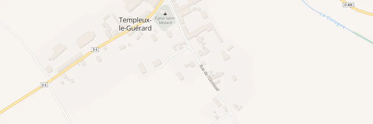 Plan du 10 Rue de l’Ormissel à Templeux-le-Guérard