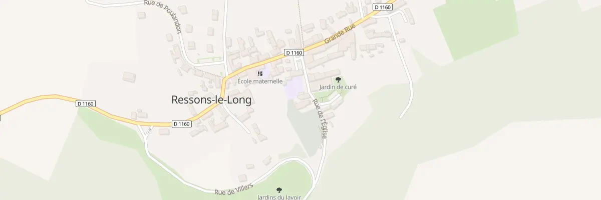 Plan du 4 Rue de l’Eglise à Ressons-le-Long