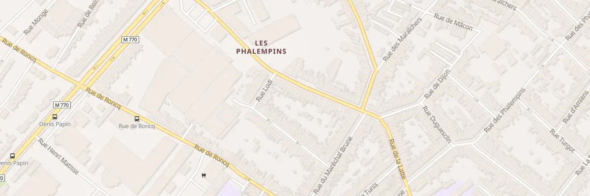 Plan du 41 Rue Racine à Tourcoing