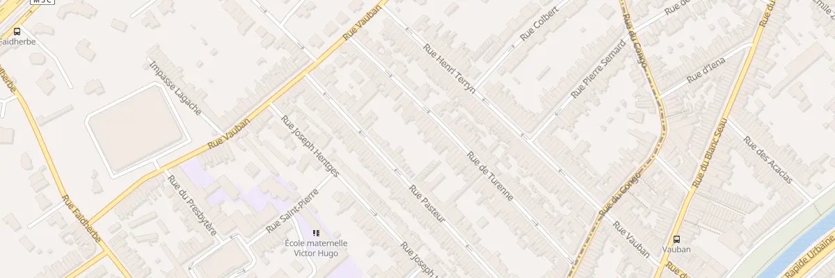 Plan du 44 Rue de Turenne à Mouvaux