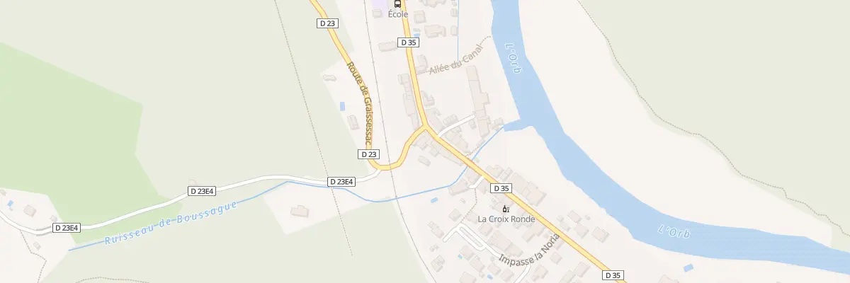 Plan du 4 Av du Four a Chaux à La Tour-sur-Orb
