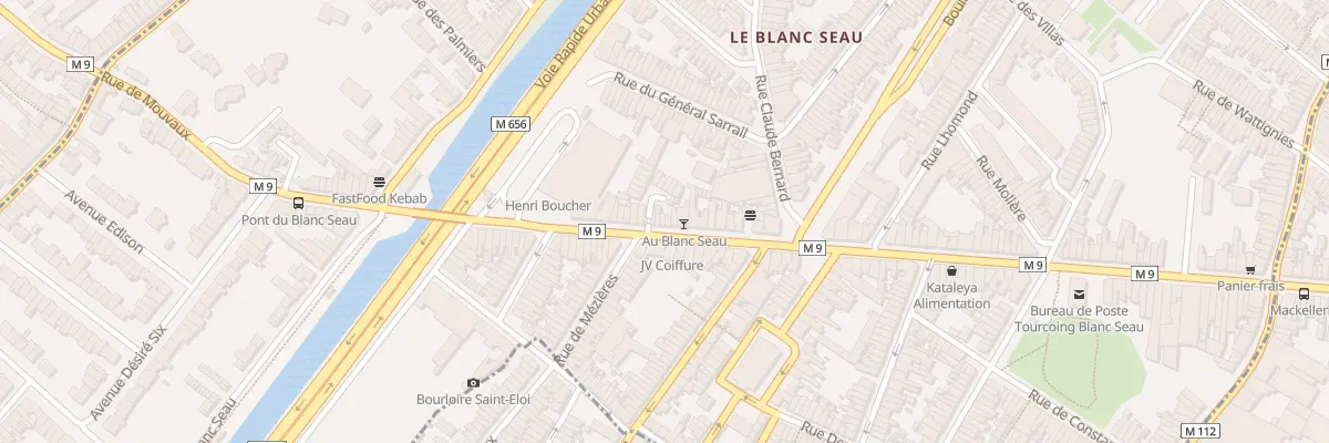 Plan du 65B Rue de Mouvaux à Tourcoing