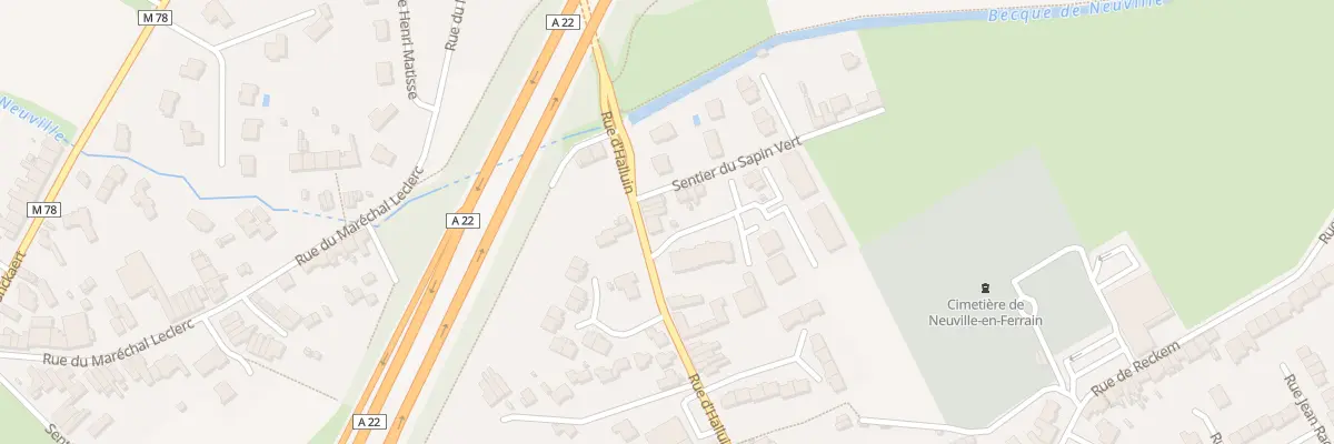 Plan du 48 Rue d’Halluin à Neuville-en-Ferrain