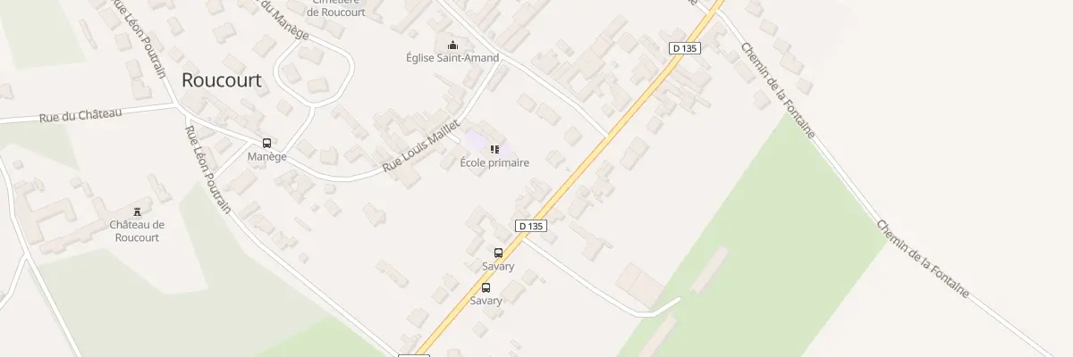 Plan du 58 Rue Fernand Savary à Roucourt